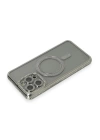 BFS  iPhone 15 Pro Kılıf Joke Simli Magneticsafe Kılıf - Gri