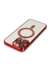 BFS  iPhone 15 Pro Kılıf Kross Magneticsafe Kapak - Kırmızı