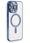 BFS  iPhone 15 Pro Kılıf Kross Magneticsafe Kapak - Lacivert