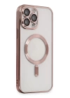 BFS  iPhone 15 Pro Kılıf Kross Magneticsafe Kapak - Rose