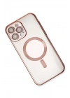 BFS  iPhone 15 Pro Kılıf Kross Magneticsafe Kapak - Rose