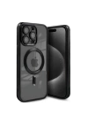 BFS  iPhone 15 Pro Kılıf Kross Magneticsafe Kapak - Siyah