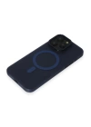 BFS  iPhone 15 Pro Kılıf Lodos Magneticsafe Mat Kapak - Mavi