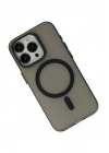 BFS  iPhone 15 Pro Kılıf Lodos Magneticsafe Mat Kapak - Siyah