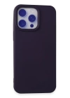 BFS  iPhone 15 Pro Kılıf Nano içi Kadife Silikon - Mor