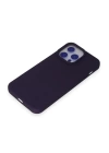 BFS  iPhone 15 Pro Kılıf Nano içi Kadife Silikon - Mor