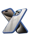 BFS  iPhone 15 Pro Kılıf Power Silikon - Mavi