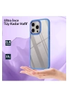 BFS  iPhone 15 Pro Kılıf Power Silikon - Mavi