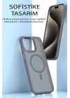 BFS  iPhone 15 Pro Kılıf Radyant Magsafe Kapak - Derin Mor