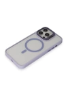 BFS  iPhone 15 Pro Kılıf Roblox Lens Magsafe Standlı Kapak - Lila