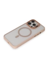 BFS  iPhone 15 Pro Kılıf Roblox Lens Magsafe Standlı Kapak - Pudra