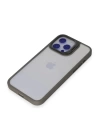BFS  iPhone 15 Pro Kılıf Roblox Lens Standlı Kapak - Titan Gri