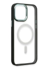 BFS  iPhone 15 Pro Kılıf Room Magneticsafe Silikon - Köknar Yeşili