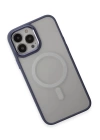 BFS  iPhone 15 Pro Kılıf Room Magneticsafe Silikon - Sierra Blue