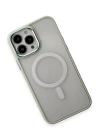 BFS  iPhone 15 Pro Kılıf Room Magneticsafe Silikon - Su Yeşili
