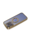 BFS  iPhone 15 Pro Kılıf Slot Silikon - Gold