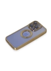 BFS  iPhone 15 Pro Kılıf Slot Silikon - Gold