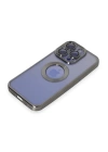 BFS  iPhone 15 Pro Kılıf Slot Silikon - Titan Gri