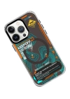 BFS  iPhone 15 Pro Map Magsafe Kapak - Jungle