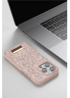 BFS  iPhone 15 Pro Max Bright Simli Kapak - Derin Mor