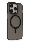 BFS  iPhone 15 Pro Max Frost Standlı Magsafe Kapak - Siyah
