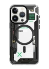 BFS  iPhone 15 Pro Max Future Armor Magsafe Kapak - Black Samurai