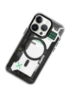 BFS  iPhone 15 Pro Max Future Armor Magsafe Kapak - Black Samurai