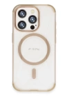 BFS  iPhone 15 Pro Max Hilton Magsafe Kapak - Gold