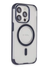 BFS  iPhone 15 Pro Max Hilton Magsafe Kapak - Lacivert
