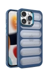 BFS  iPhone 15 Pro Max Kılıf Airmax Silikon Kapak - Lacivert