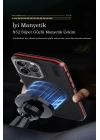 BFS  iPhone 15 Pro Max Kılıf Aramid 600D Kevlar Karbon Fiber Magsafe Kapak - Lacivert