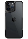 BFS  iPhone 15 Pro Max Kılıf Boyi Silikon Kapak - Siyah