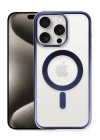 BFS  iPhone 15 Pro Max Kılıf Erozi Magsafe Kapak - Lacivert