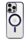 BFS  iPhone 15 Pro Max Kılıf Erozi Magsafe Kapak - Lacivert