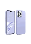 BFS  iPhone 15 Pro Max Kılıf First Silikon - Lila