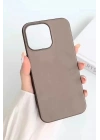BFS iPhone 15 Pro Max Kılıf Karen Magsafe Kapak - Kahverengi