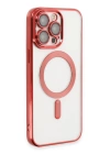 BFS  iPhone 15 Pro Max Kılıf Kross Magneticsafe Kapak - Kırmızı