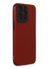 BFS  iPhone 15 Pro Max Kılıf Loop Deri Silikon - Kırmızı