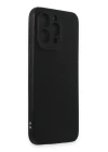 BFS  iPhone 15 Pro Max Kılıf Loop Deri Silikon - Siyah