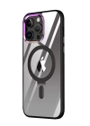 BFS  iPhone 15 Pro Max Kılıf  Magneticsafe Standlı Kapak - Siyah