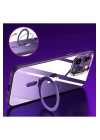 BFS  iPhone 15 Pro Max Kılıf  Magneticsafe Standlı Kapak - Siyah