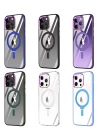 BFS  iPhone 15 Pro Max Kılıf  Magneticsafe Standlı Kapak - Siyah