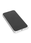 BFS  iPhone 15 Pro Max Kılıf Metal Bumper Magneticsafe Kapak - Gümüş