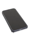 BFS  iPhone 15 Pro Max Kılıf Metal Bumper Magneticsafe Kapak - Lacivert