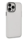 BFS  iPhone 15 Pro Max Kılıf Modos Metal Kapak - Şeffaf
