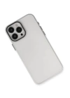 BFS  iPhone 15 Pro Max Kılıf Modos Metal Kapak - Şeffaf