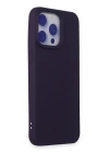 BFS  iPhone 15 Pro Max Kılıf Nano içi Kadife Silikon - Mor