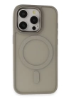 BFS  iPhone 15 Pro Max Kılıf Oslo Magsafe Kapak - Titan Gri