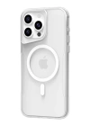 BFS  iPhone 15 Pro Max Kılıf PC Poso Magsafe Kapak - Şeffaf