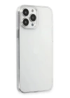 BFS  iPhone 15 Pro Max Kılıf Pc Sert Şeffaf Kapak - Şeffaf